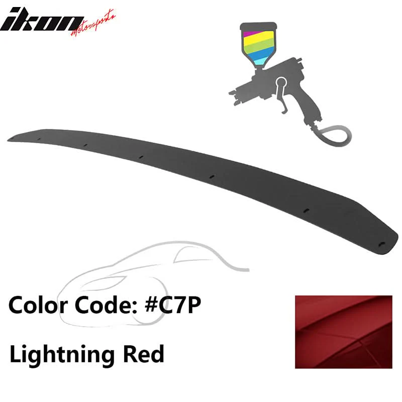 2015-2021 Subaru WRX Trunk Rear Spoiler Gurney Flap Aluminum - Image 13