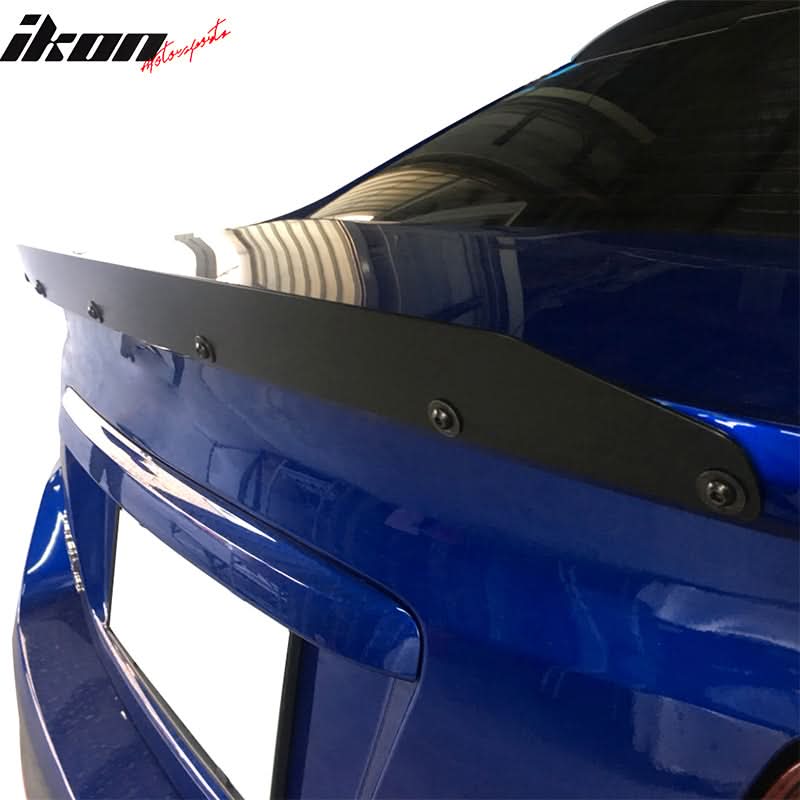 2015-2021 Subaru WRX Trunk Rear Spoiler Gurney Flap Aluminum - Image 2