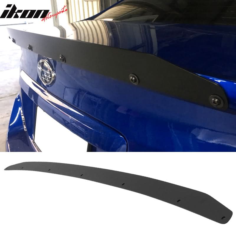 2015-2021 Subaru WRX Trunk Rear Spoiler Gurney Flap Aluminum - Image 3