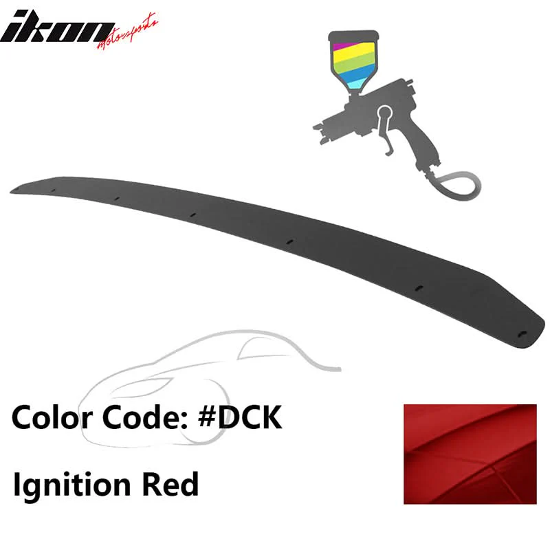 2015-2021 Subaru WRX Trunk Rear Spoiler Gurney Flap Aluminum - Image 30