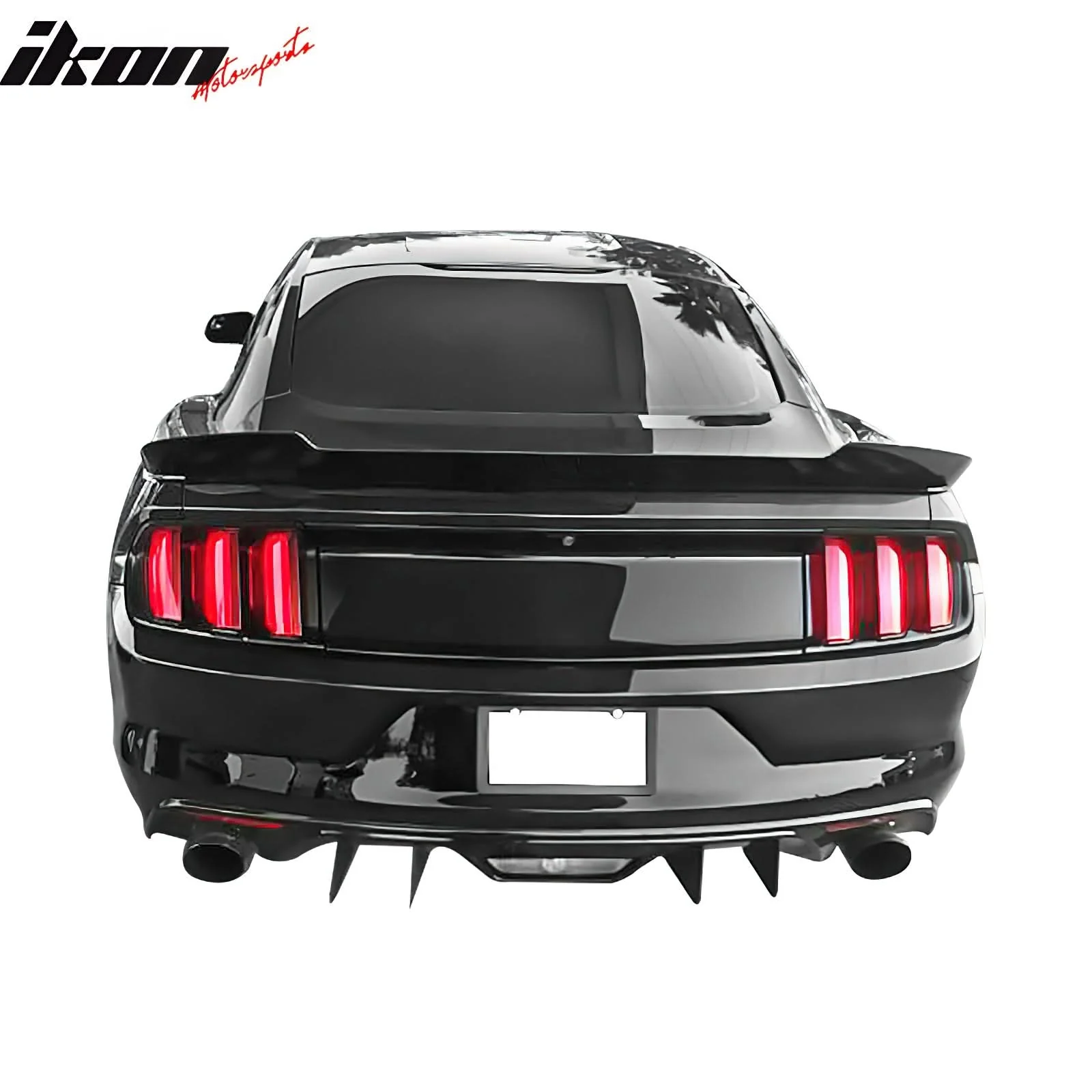 2015-2022 Ford Mustang MD Style Rear Trunk Spoiler Wing ABS - Image 118
