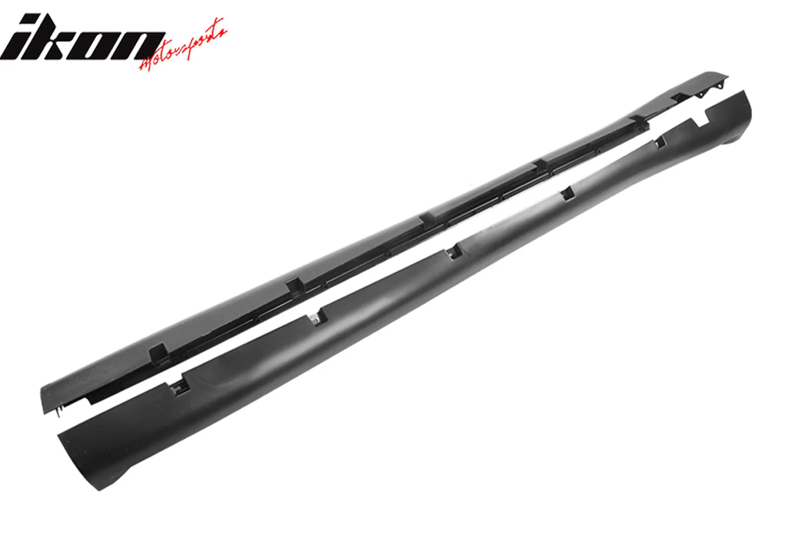 2015-2023 Charger IKON Gloss Black Front Rear Bumper Covers LED PP - Image 8