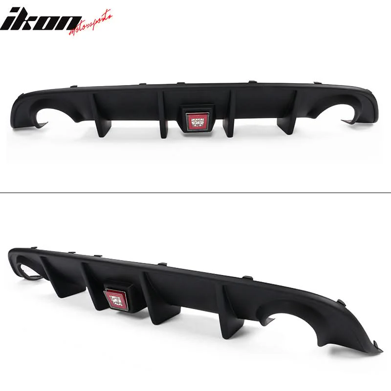 2015-2023 Charger SRT Rear Bumper Diffuser w/ LED Brake Light Lamp - Image 4