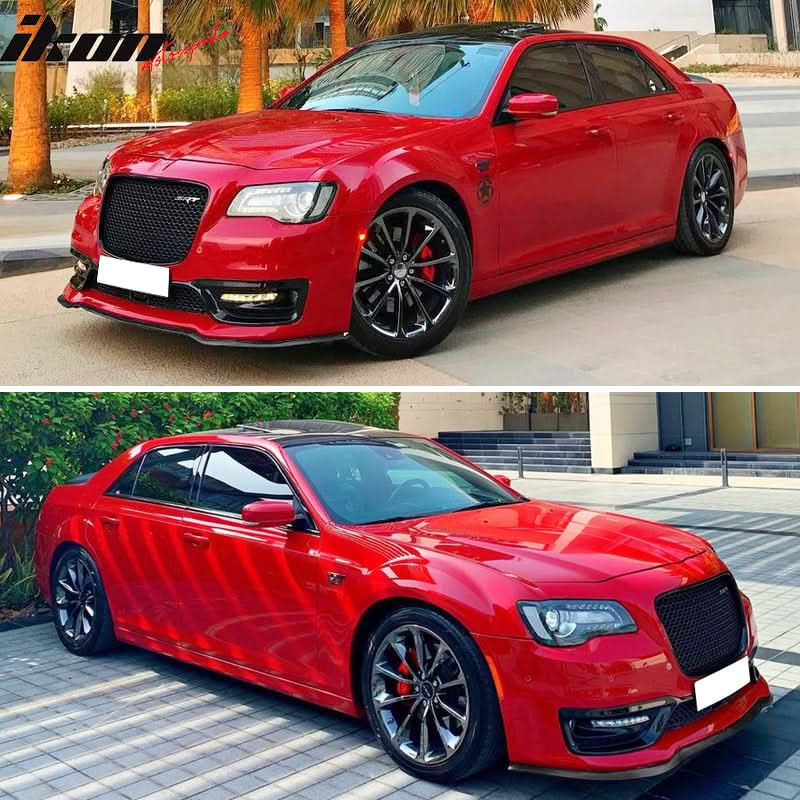 2015-2023 Chrysler 300 Front Lip Spoiler Chin Splitter PP - Image 4