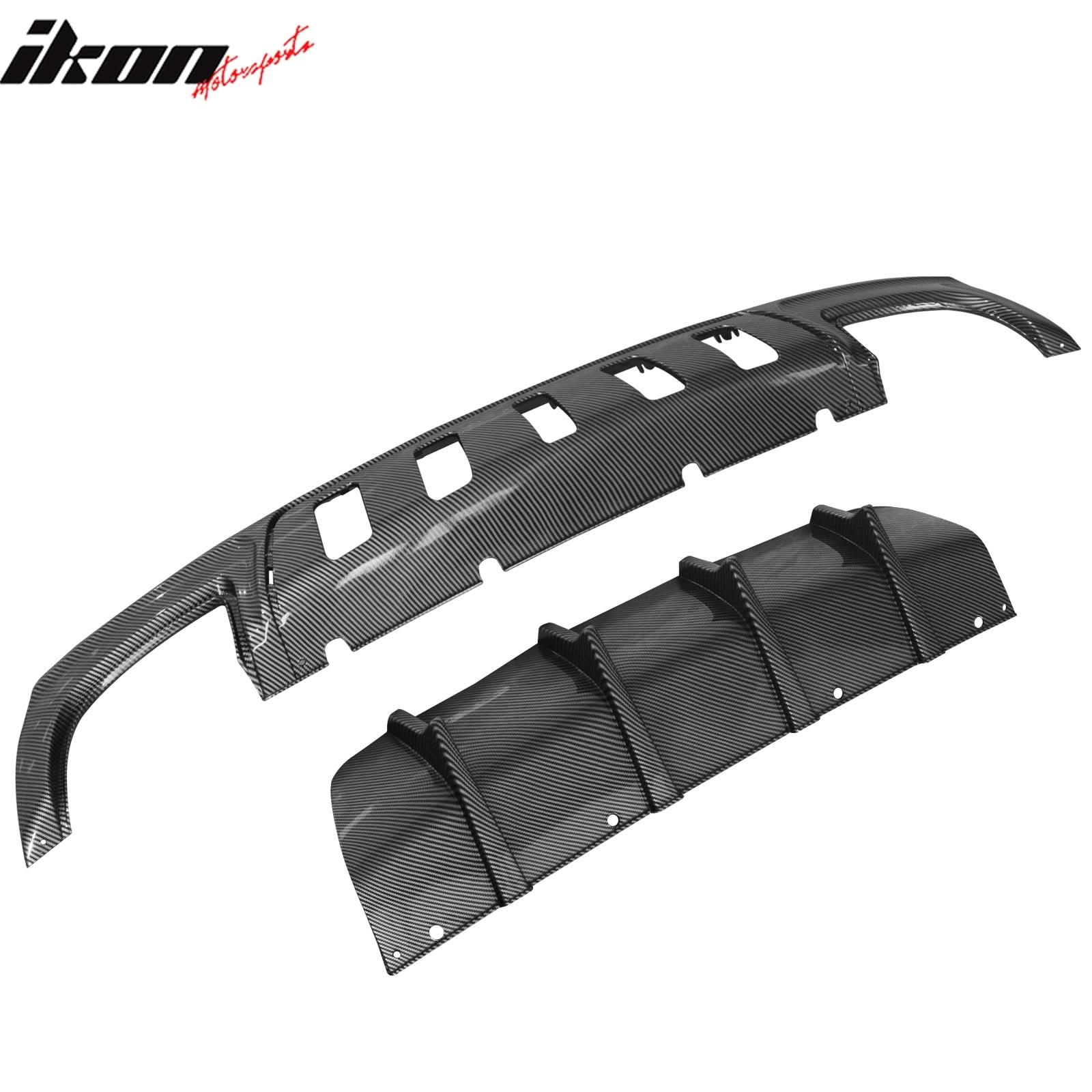 2015-2023 Chrysler 300 Rear Bumper Diffuser Shark Fin PP - Image 13