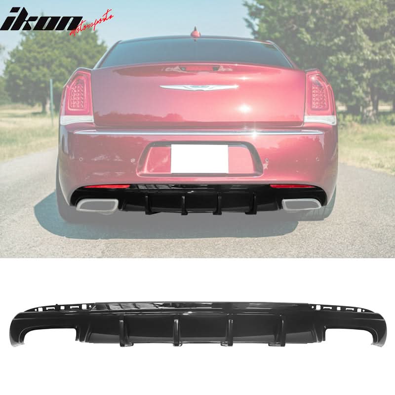 2015-2023 Chrysler 300 Rear Bumper Diffuser Shark Fin PP - Image 21