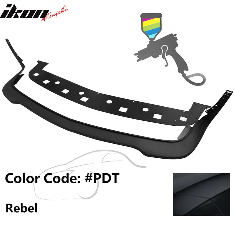 2015-2023 Dodge Challenger Hellcat Front Lip Spoiler Splitter PP - Image 18