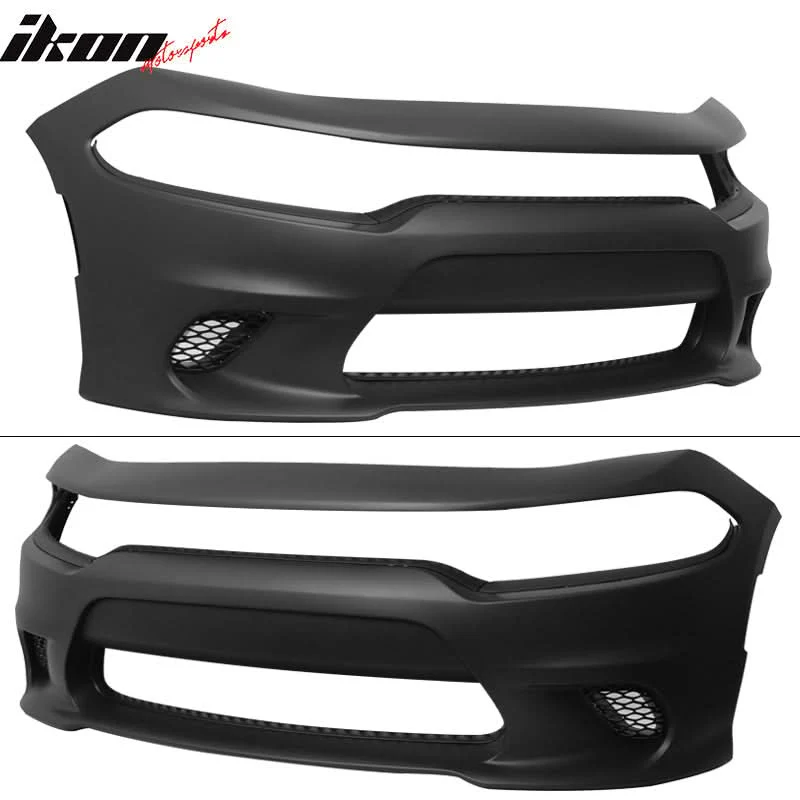 2015-2023 Dodge Charger Front Bumper Fascia + Updated 2019 Grilles - Image 4