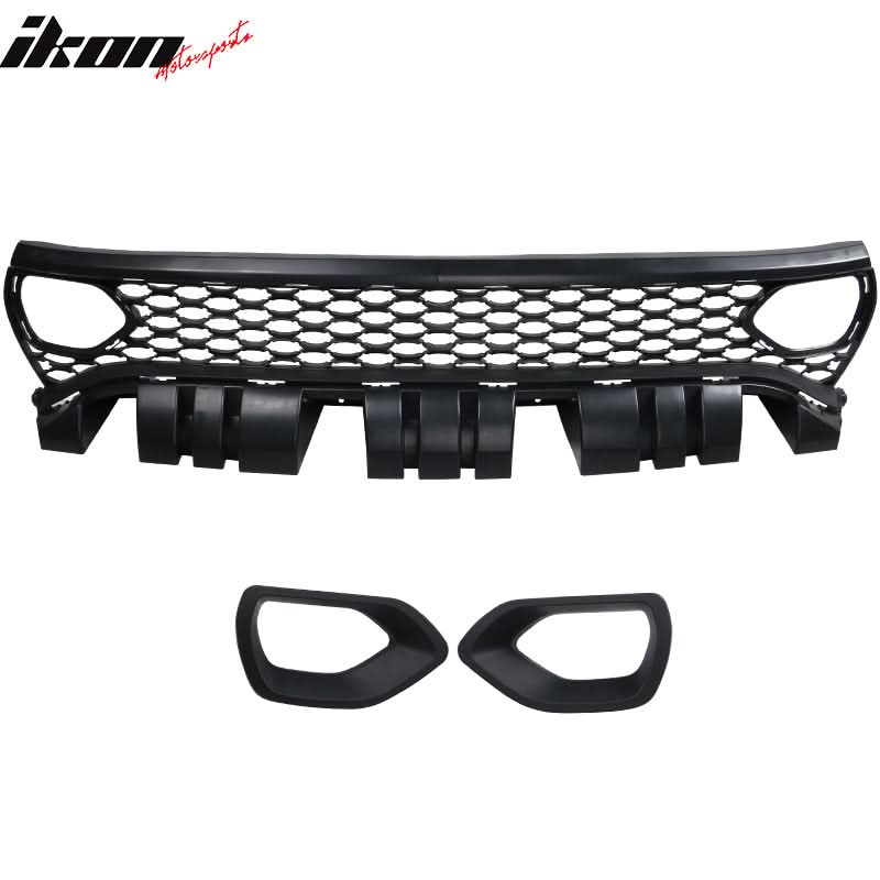 2015-2023 Dodge Charger Front Bumper Fascia + Updated 2019 Grilles - Image 6