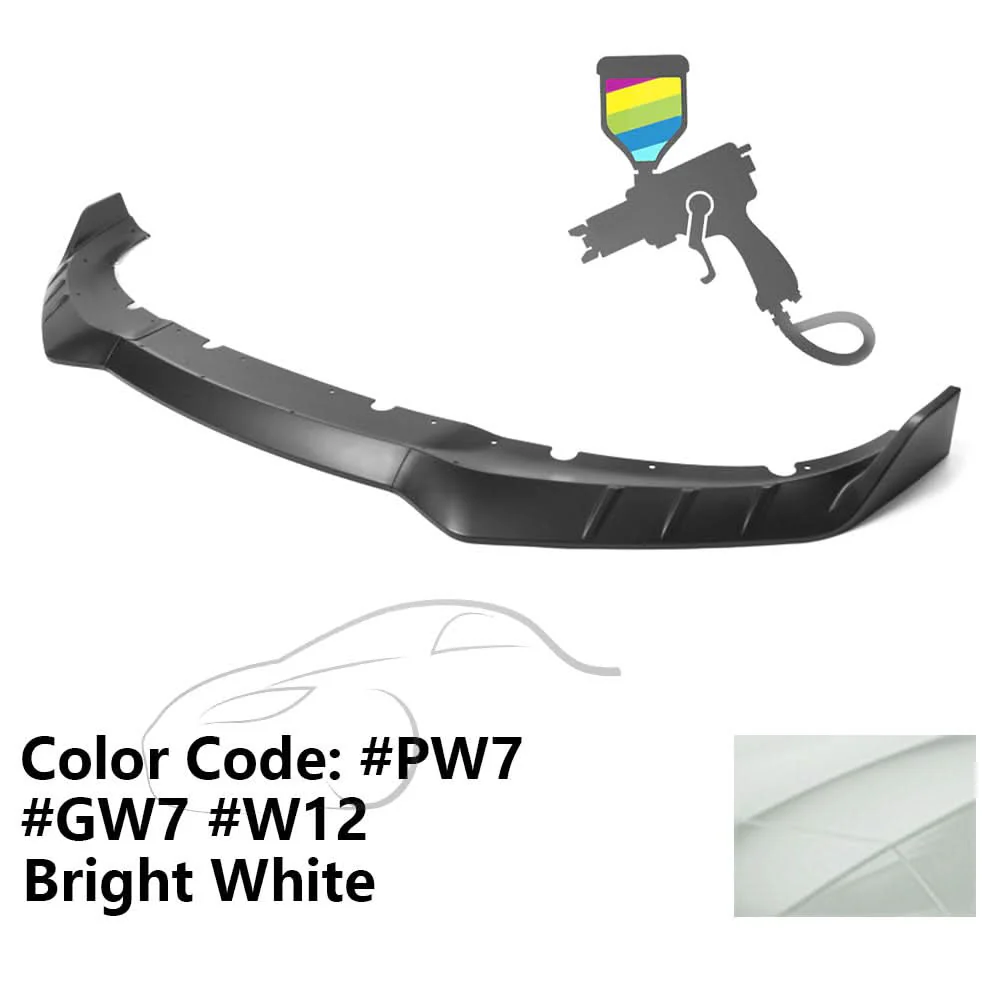 2015-2023 Dodge Charger IKON V3 Style Front Bumper Lip ABS - Image 41