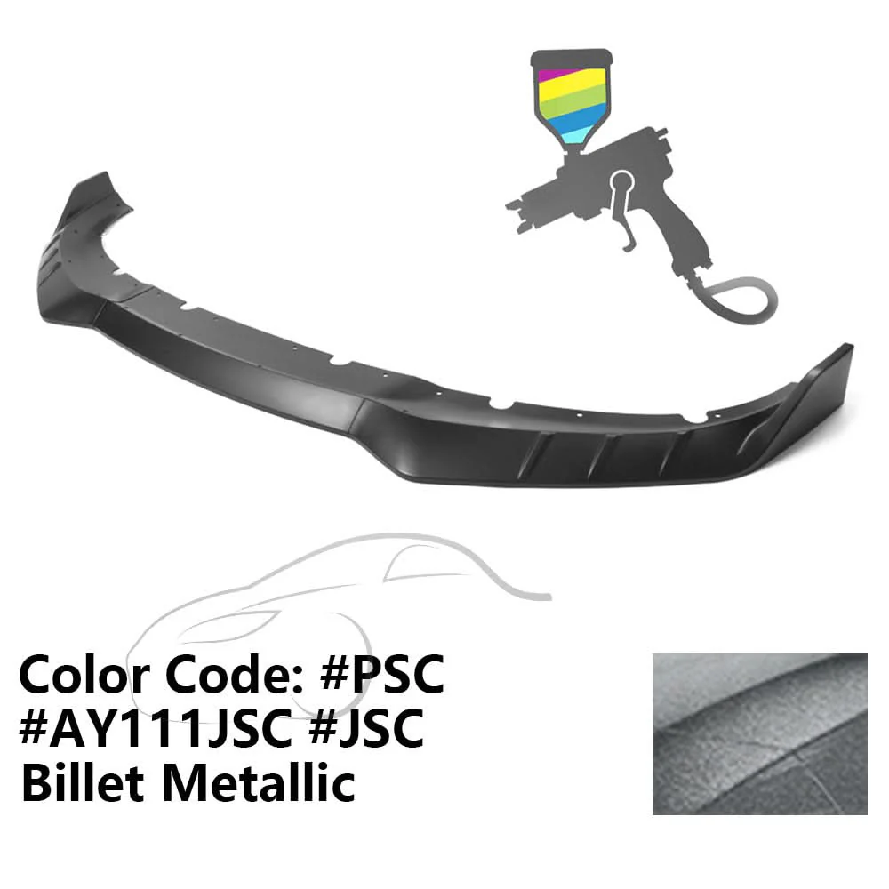 2015-2023 Dodge Charger IKON V3 Style Front Bumper Lip ABS - Image 50