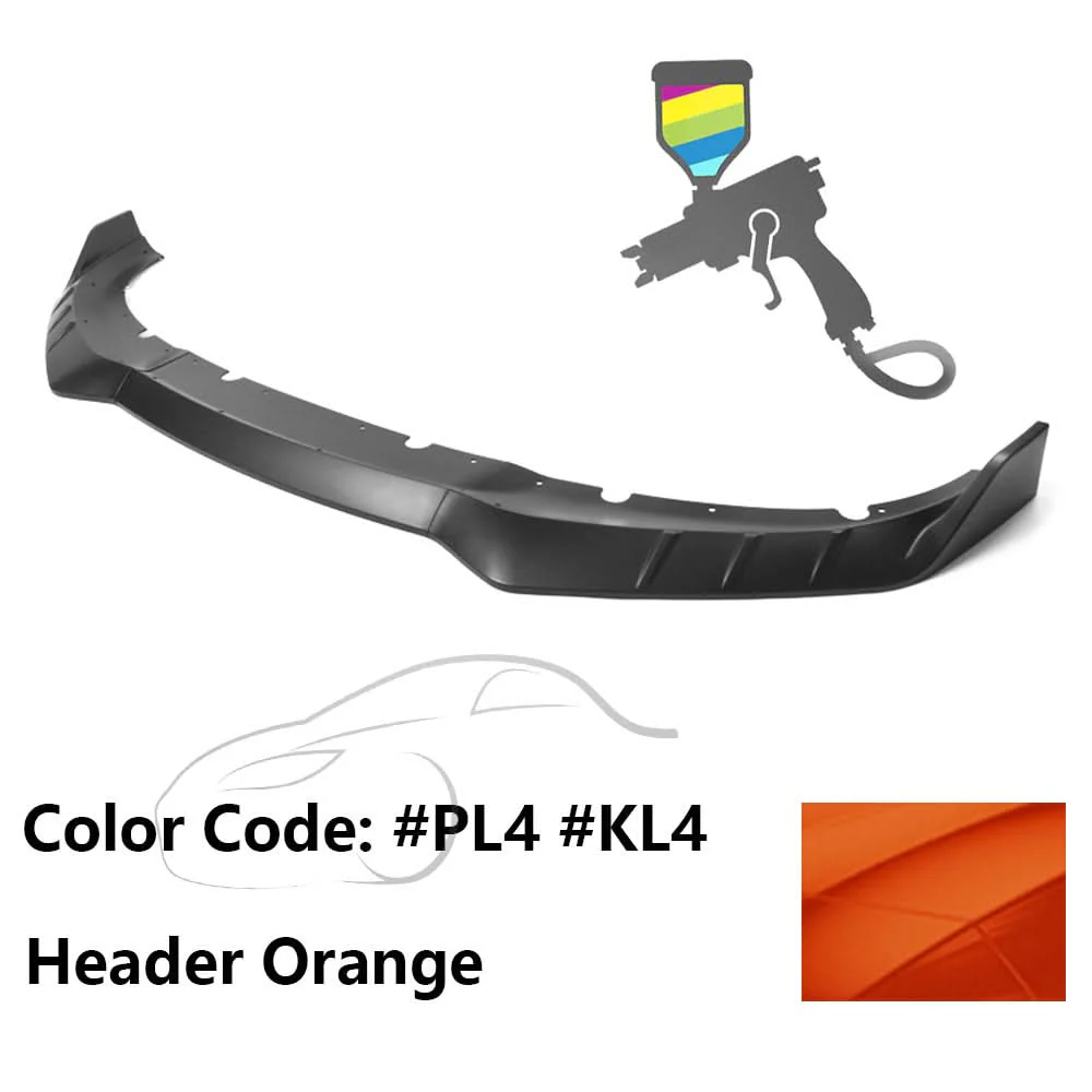 2015-2023 Dodge Charger IKON V3 Style Front Bumper Lip ABS - Image 62