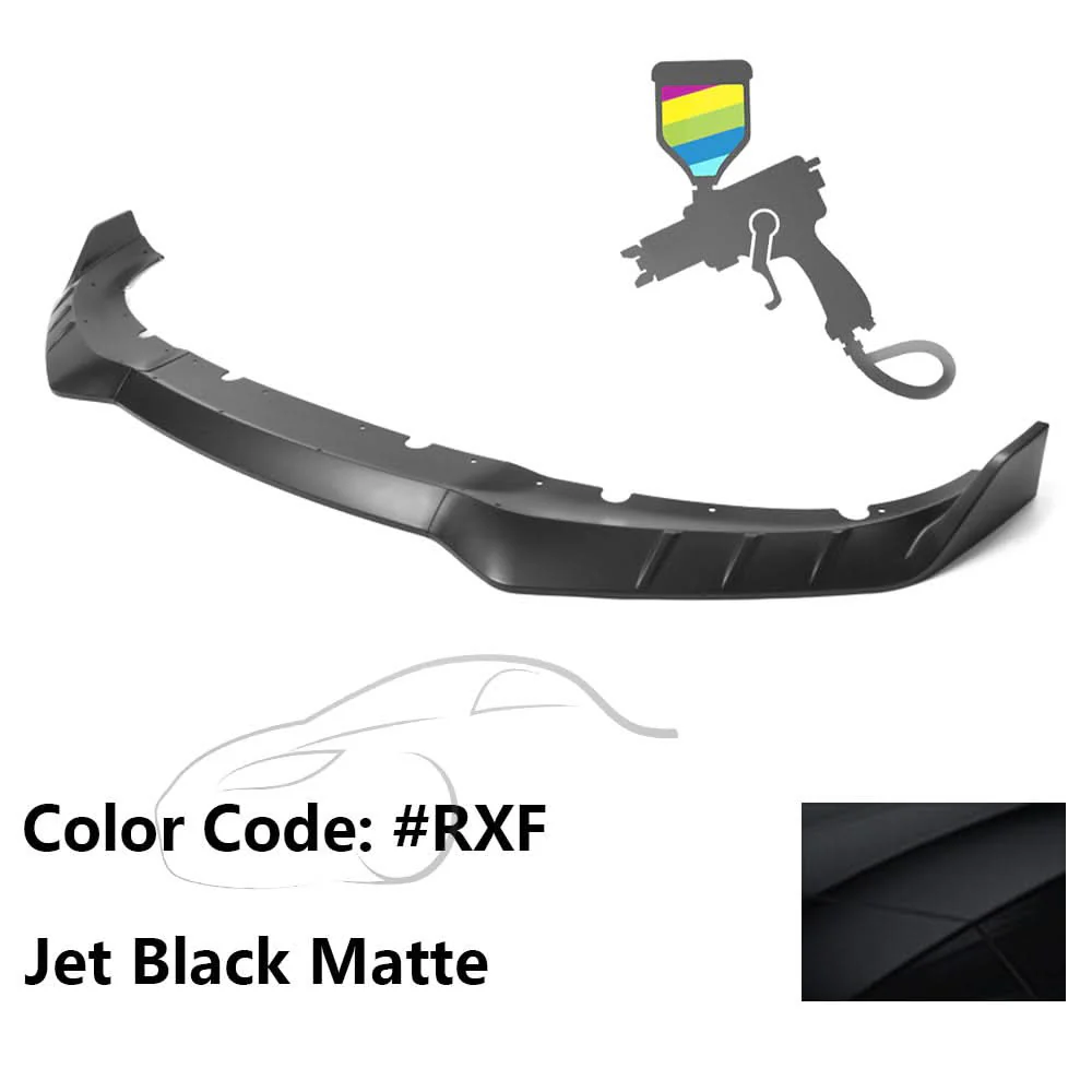 2015-2023 Dodge Charger IKON V3 Style Front Bumper Lip ABS - Image 64