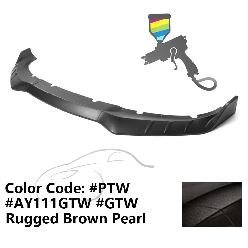 2015-2023 Dodge Charger IKON V3 Style Front Bumper Lip ABS - Image 66