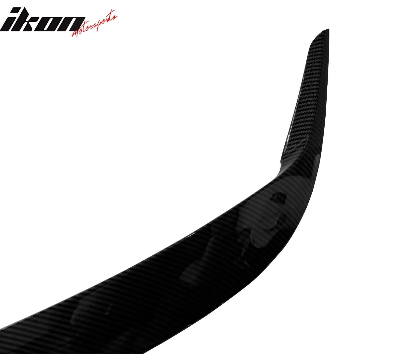 2015-2023 Dodge Charger IKON2 Side Fin Vents Carbon Fiber Print ABS - Image 4