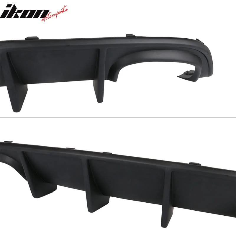 2015-2023 Dodge Charger Rear Bumper Quad Exhaust Rear Lip Diffuser PP - Image 9