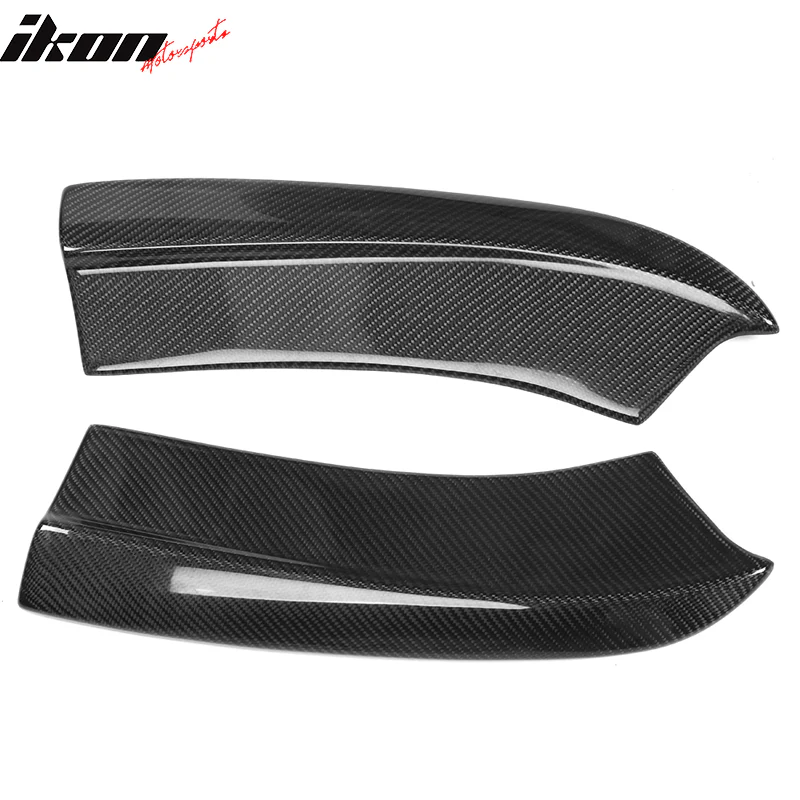 2015-2023 Dodge Charger Rear Bumper Side Apron Valance Carbon Fiber - Image 2
