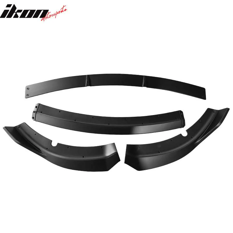 2015-2023 Dodge Charger SRT Front Lip V2 Style Lip Spoiler ABS 4PCS - Image 10