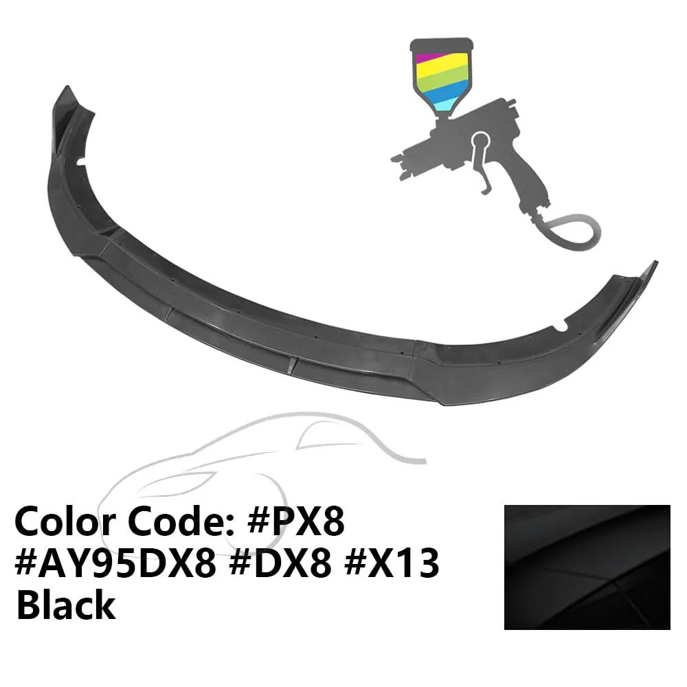 2015-2023 Dodge Charger SRT Front Lip V2 Style Lip Spoiler ABS 4PCS - Image 22