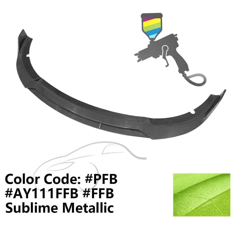 2015-2023 Dodge Charger SRT Front Lip V2 Style Lip Spoiler ABS 4PCS - Image 26