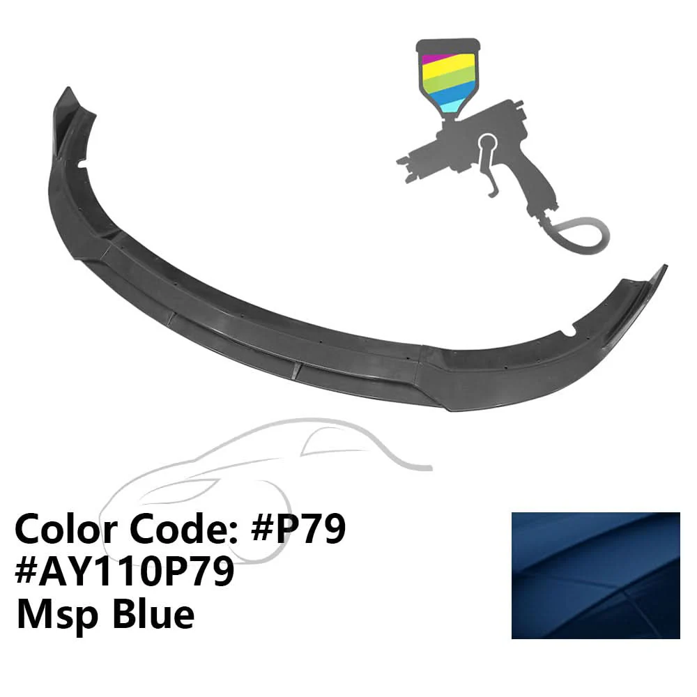 2015-2023 Dodge Charger SRT Front Lip V2 Style Lip Spoiler ABS 4PCS - Image 56