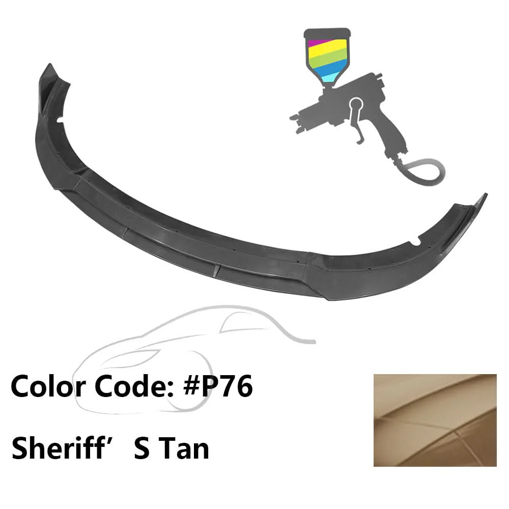 2015-2023 Dodge Charger SRT Front Lip V2 Style Lip Spoiler ABS 4PCS - Image 59