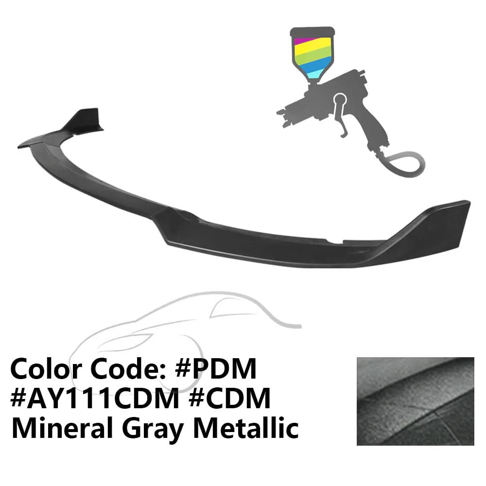 2015-2023 Dodge Charger SRT V1 Style  Front Bumper Lip 3PCS ABS - Image 27