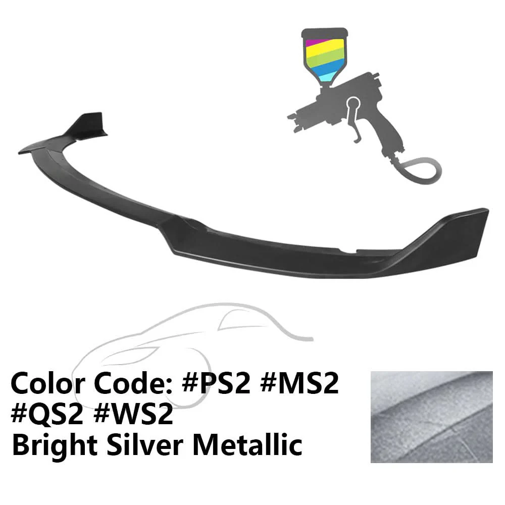 2015-2023 Dodge Charger SRT V1 Style  Front Bumper Lip 3PCS ABS - Image 31