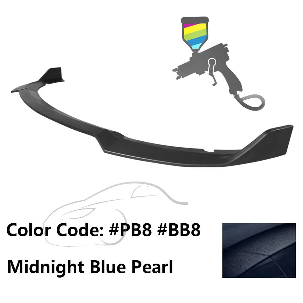 2015-2023 Dodge Charger SRT V1 Style  Front Bumper Lip 3PCS ABS - Image 53