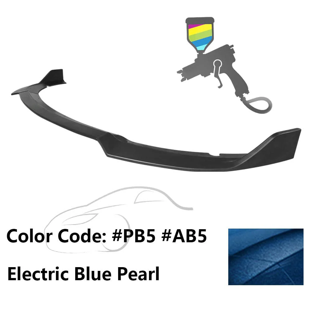 2015-2023 Dodge Charger SRT V1 Style  Front Bumper Lip 3PCS ABS - Image 56