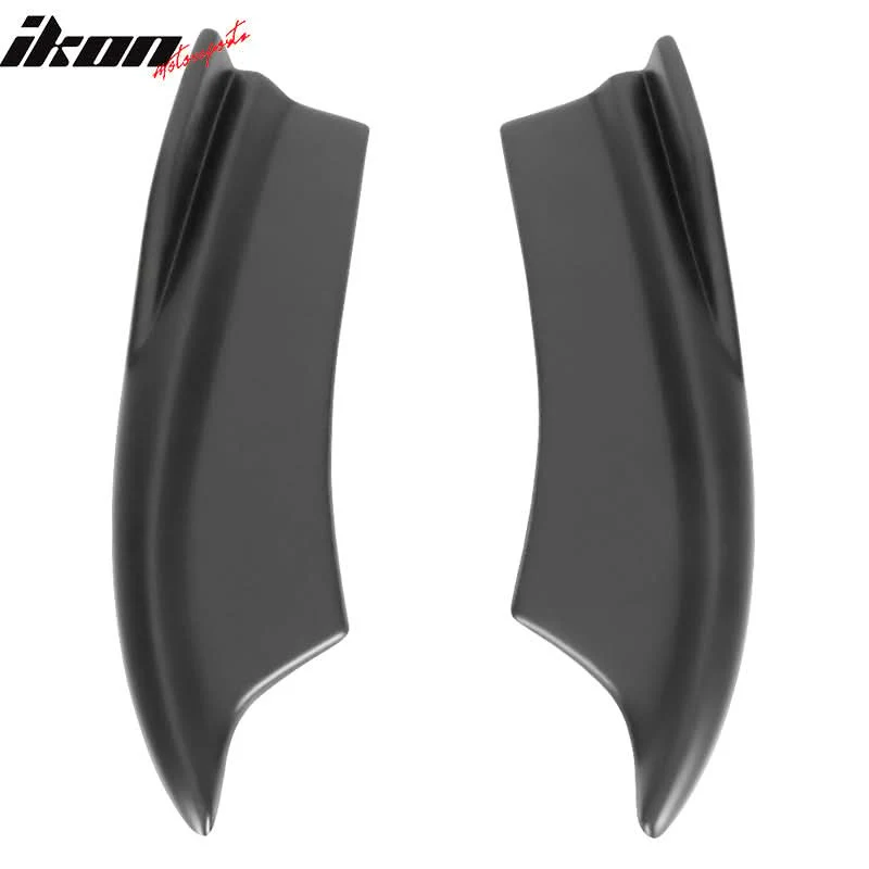 2015-2023 Dodge Charger V2 Rear Diffuser & 2PC Side Apron Matte Black - Image 6