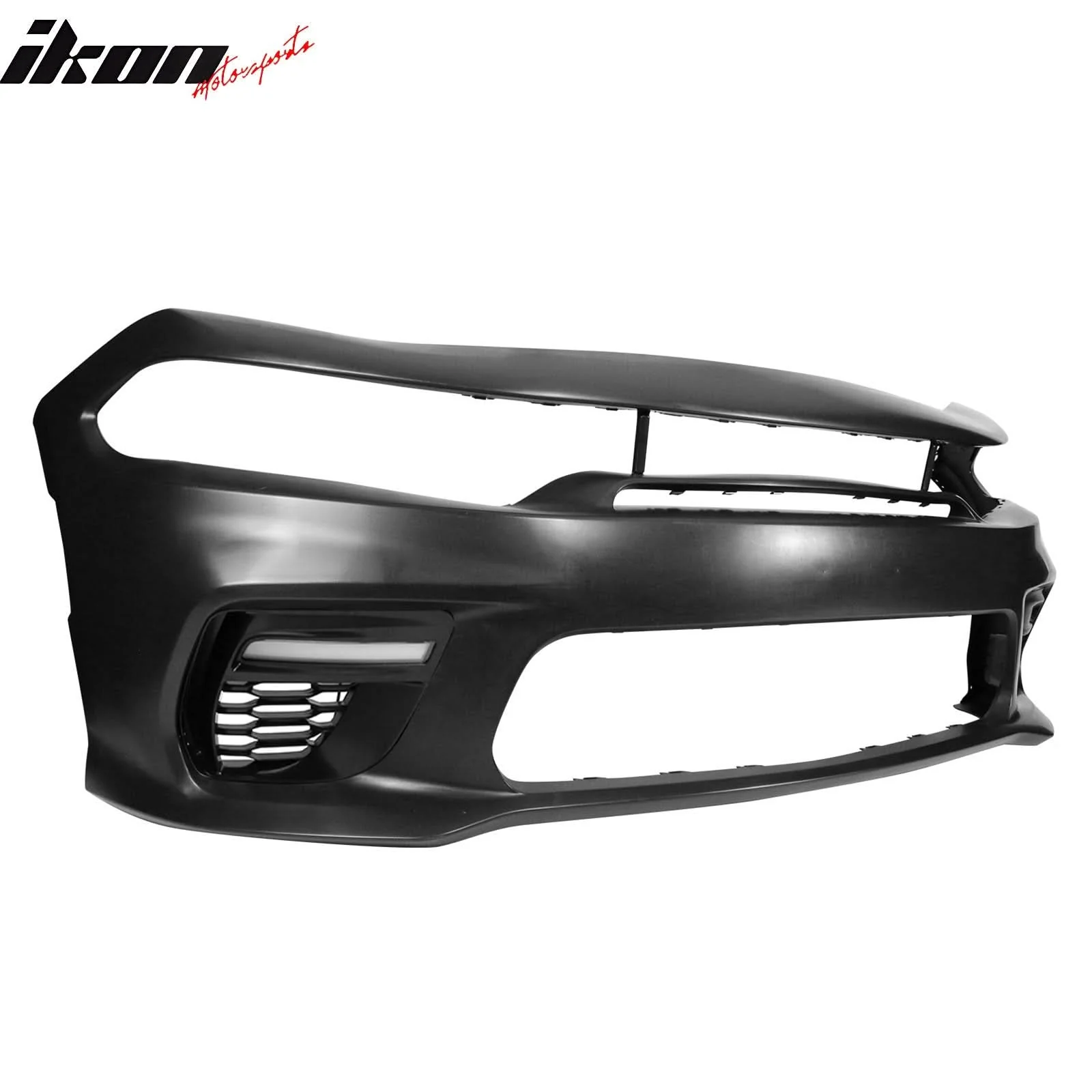 2015-2023 Dodge Charger Widebody SRT Bumper Cover Yellow Lip LED - Image 5