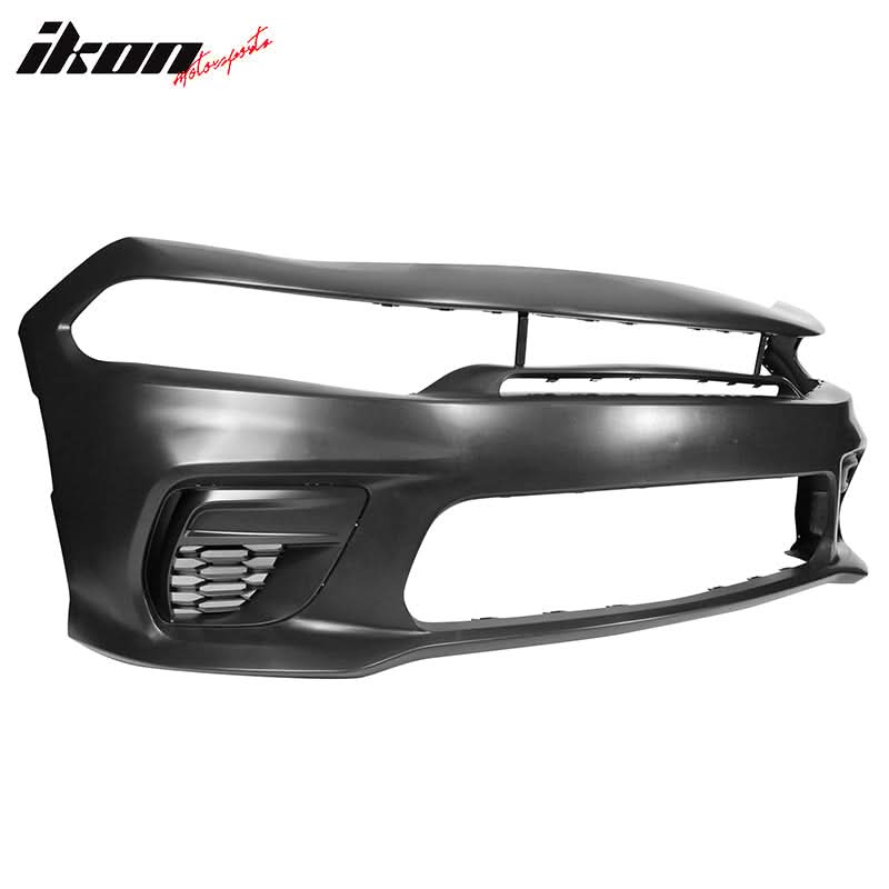 2015-2023 Dodge Charger Widebody SRT Front Bumper Kits Unpainted PP - Image 5