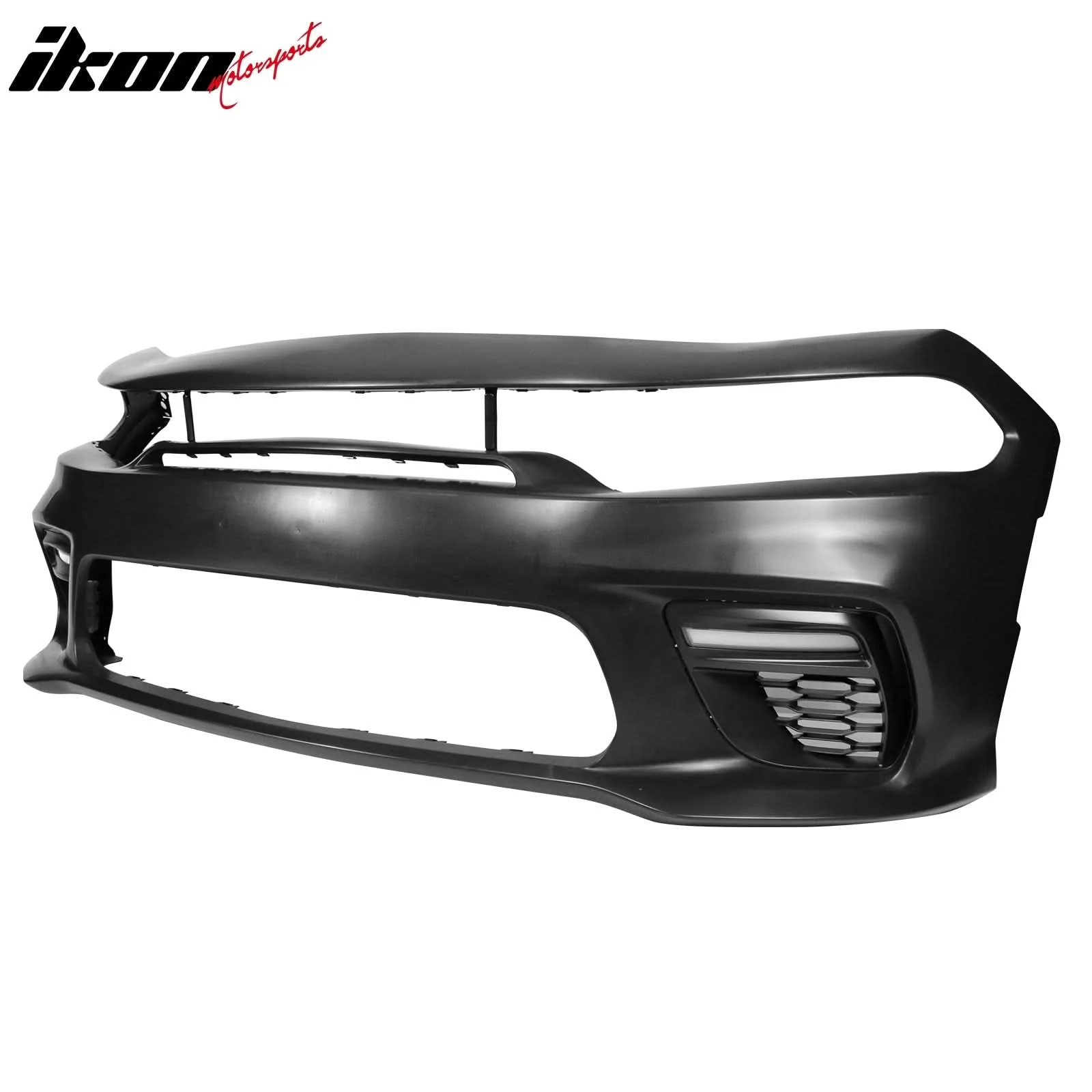 2015-2023 Dodge Charger Widebody SRT Unpainted Front Rear LED Bumpers - Image 6