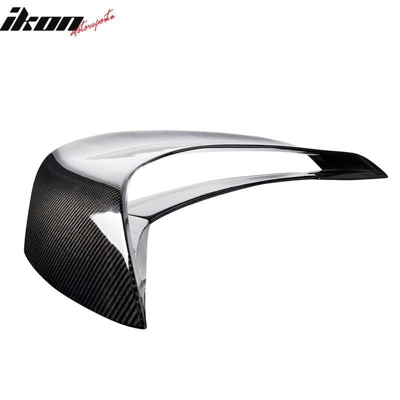 2015-2023 Ford Mustang GT350R Rear Trunk Spoiler Black CF - Image 4