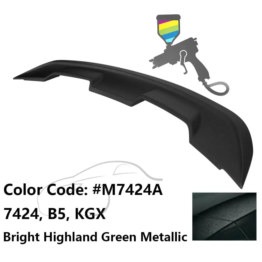 2015-2023 Ford Mustang GT500 Style Rear Trunk Spoiler Wing ABS - Image 38