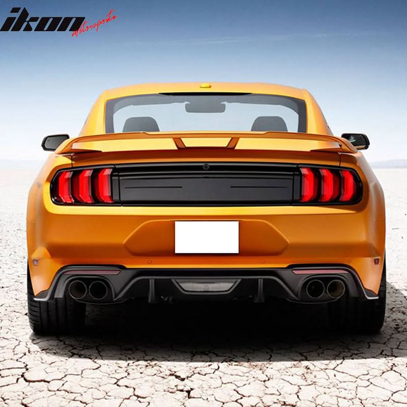 2015-2023 Ford Mustang TP Style Rear Trunk Spoiler Wing ABS - Image 2
