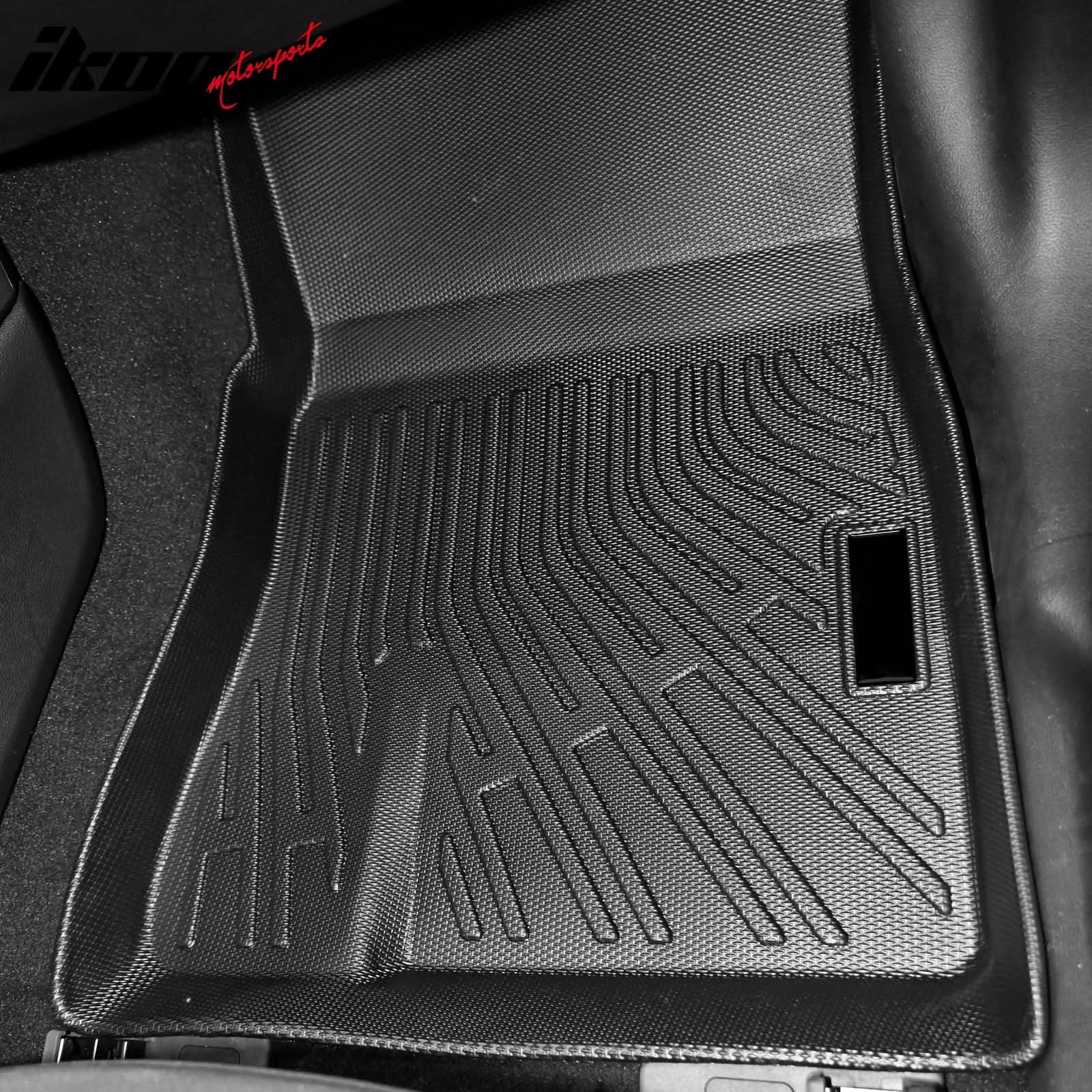 2015-2024 Ford Mustang 3D Molded Floor Mats All Weather Carpets TPE - Image 3