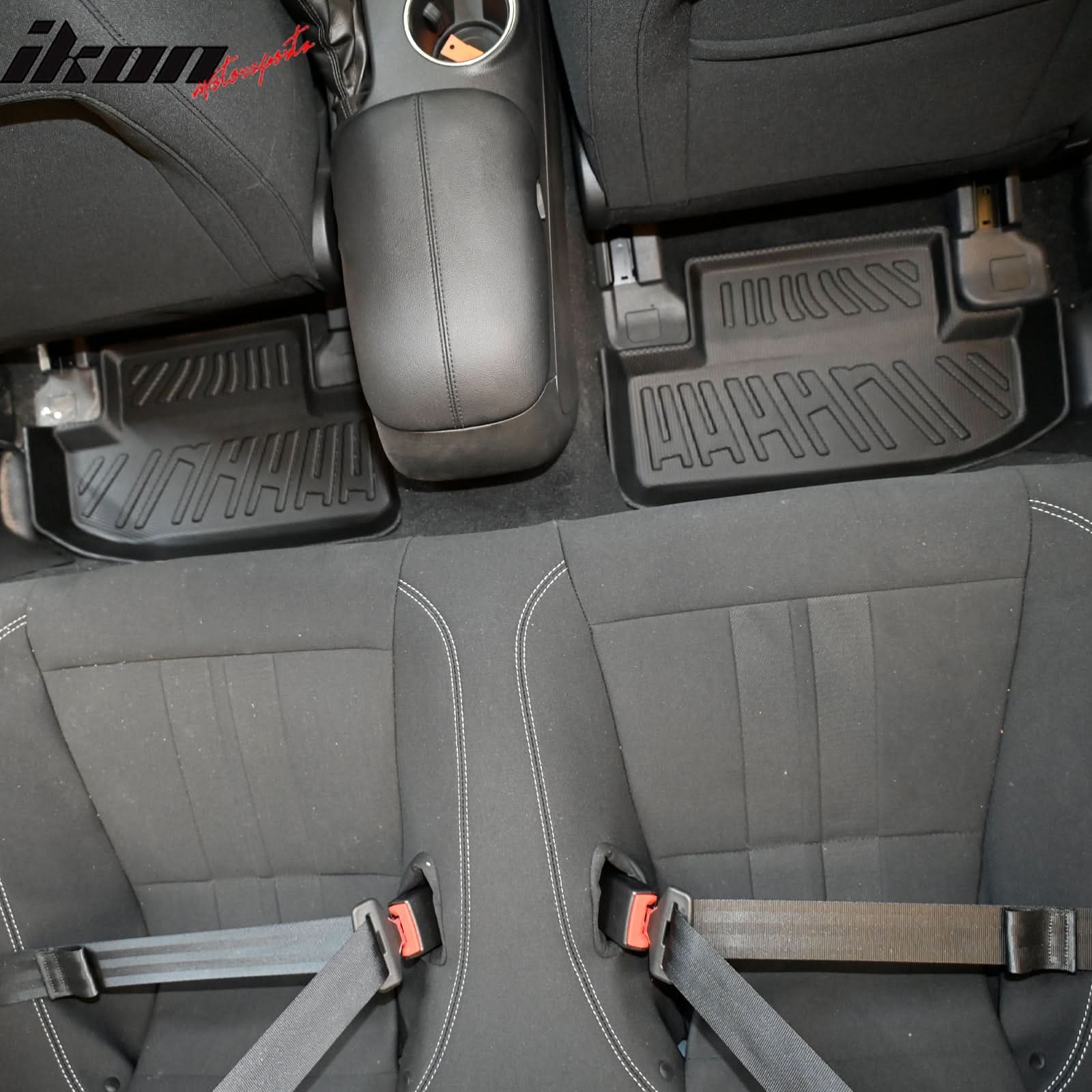 2015-2024 Ford Mustang 3D Molded Floor Mats All Weather Carpets TPE - Image 4
