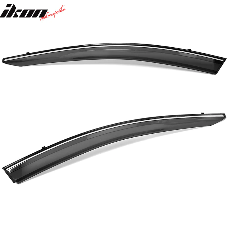 2015-2024 Nissan Murano Tape On Window Visors Rain Guard 4PC - Image 13