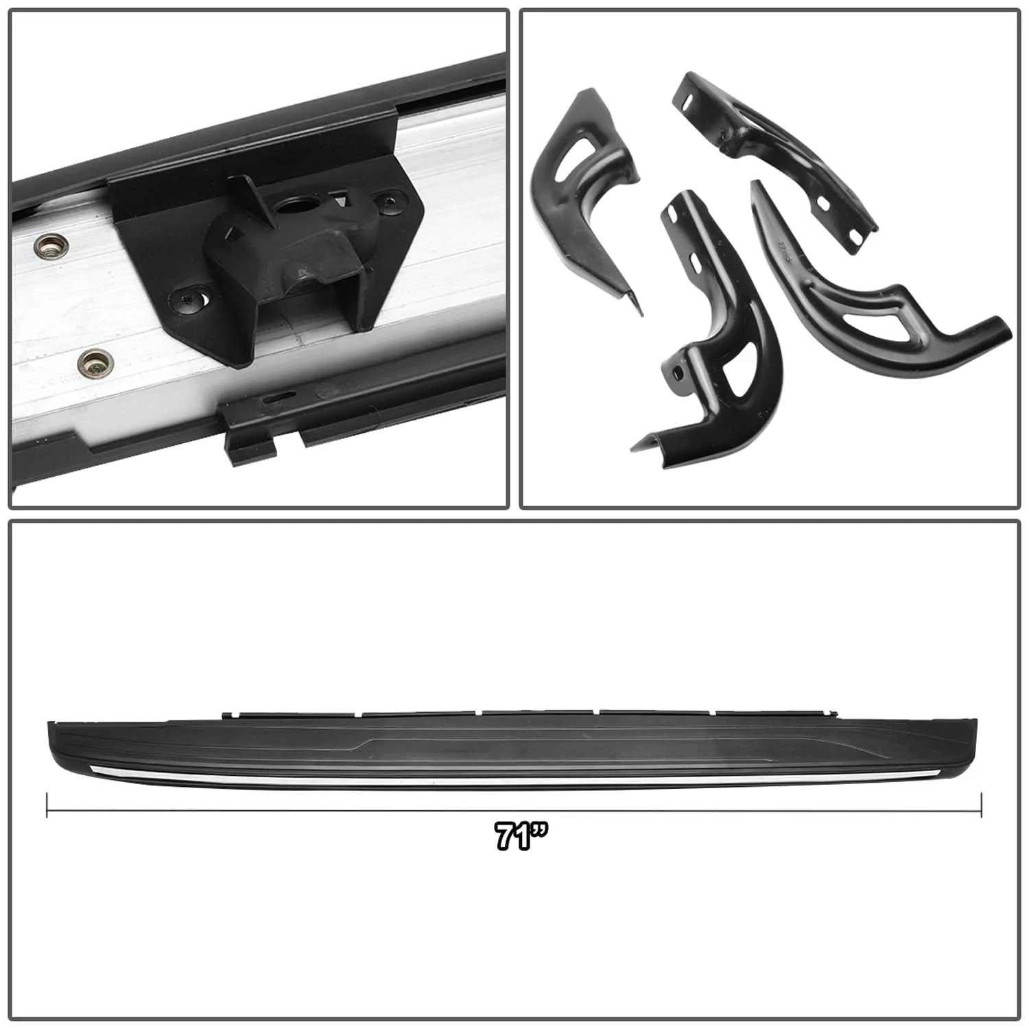 2016-2017 Honda Pilot OE Style Running Boards - Aluminum - Image 6