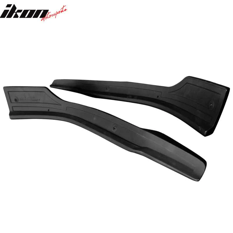 2016-2017 Mazda 6 Painted Front Bumper Side Splitter Lip Pair ABS - Image 7