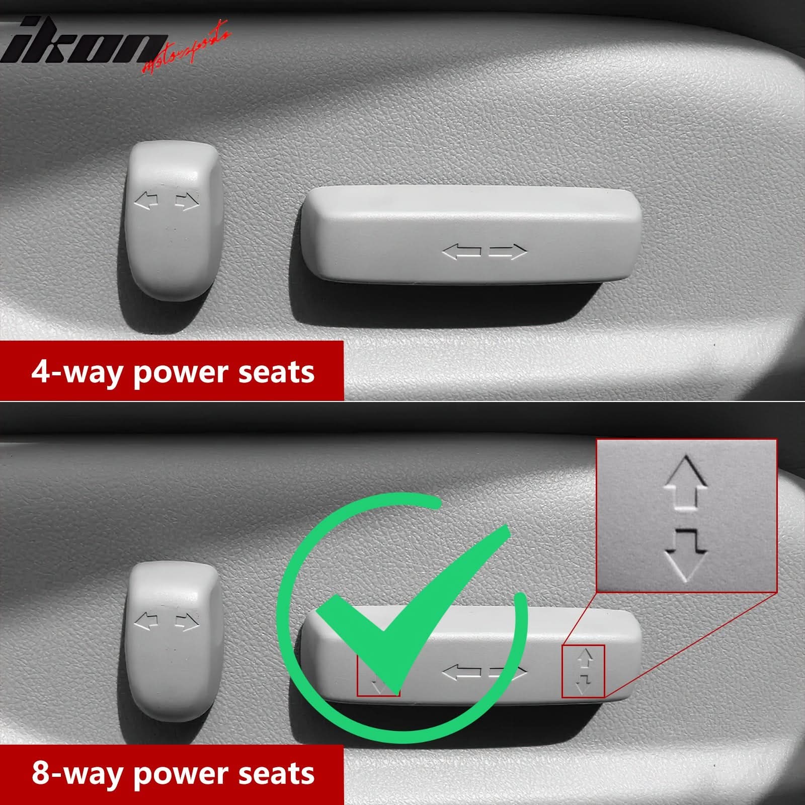 2016-2018 Acura RDX w/ 8-Way Power Seats TPE 3D Floor Mats + Trunk Mat - Image 13