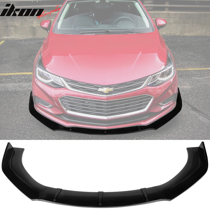 2016-2018 Chevrolet Cruze Front Bumper Lip PP 3PC - Image 9
