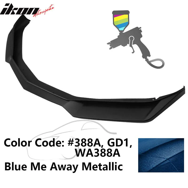 2016-2018 Chevy Camaro ZL1 Style Front Bumper Lip Chin Spoiler PP - Image 18