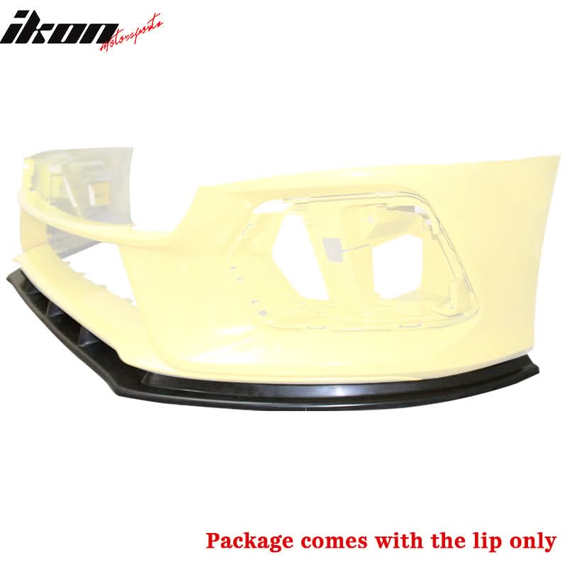 2016-2018 Ford Focus RS Unpainted Black Front Lip SplitterSpoiler PU - Image 5