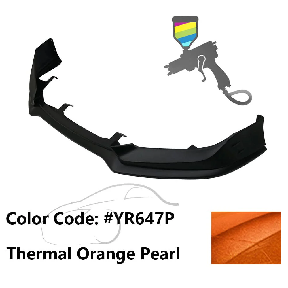 2016-2018 Honda Civic Mugen Style Front Bumper Lip PP - Image 32