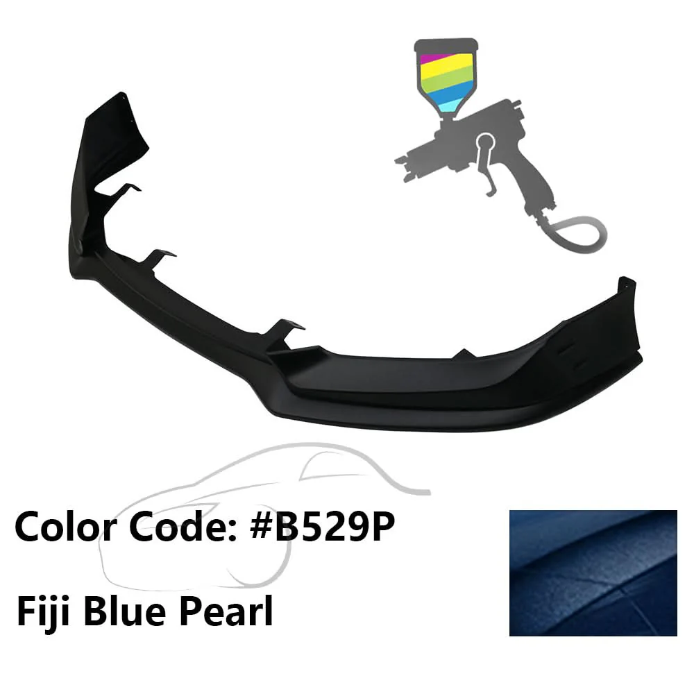 2016-2018 Honda Civic Mugen Style Front Bumper Lip PP - Image 4
