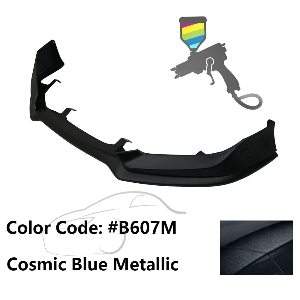 2016-2018 Honda Civic Mugen Style Front Bumper Lip PP - Image 7