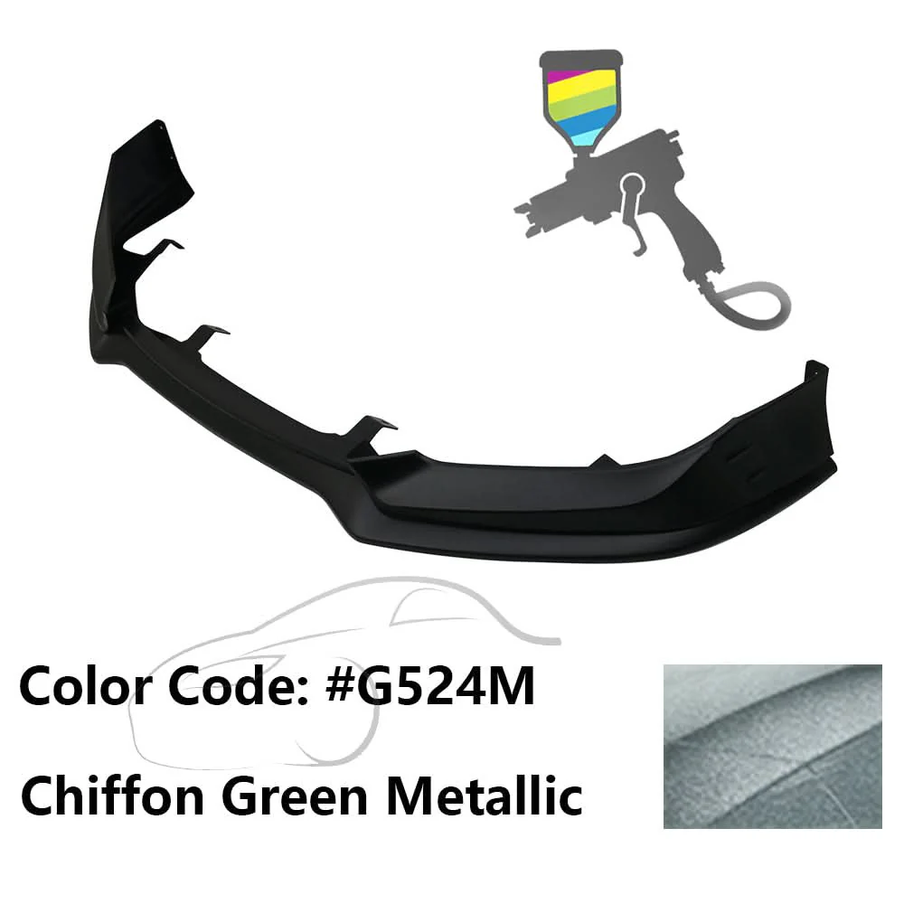 2016-2018 Honda Civic Mugen Style Front Bumper Lip PP - Image 9